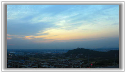 黄山塔夕下 - 摄影版 - 马鞍山OK论坛